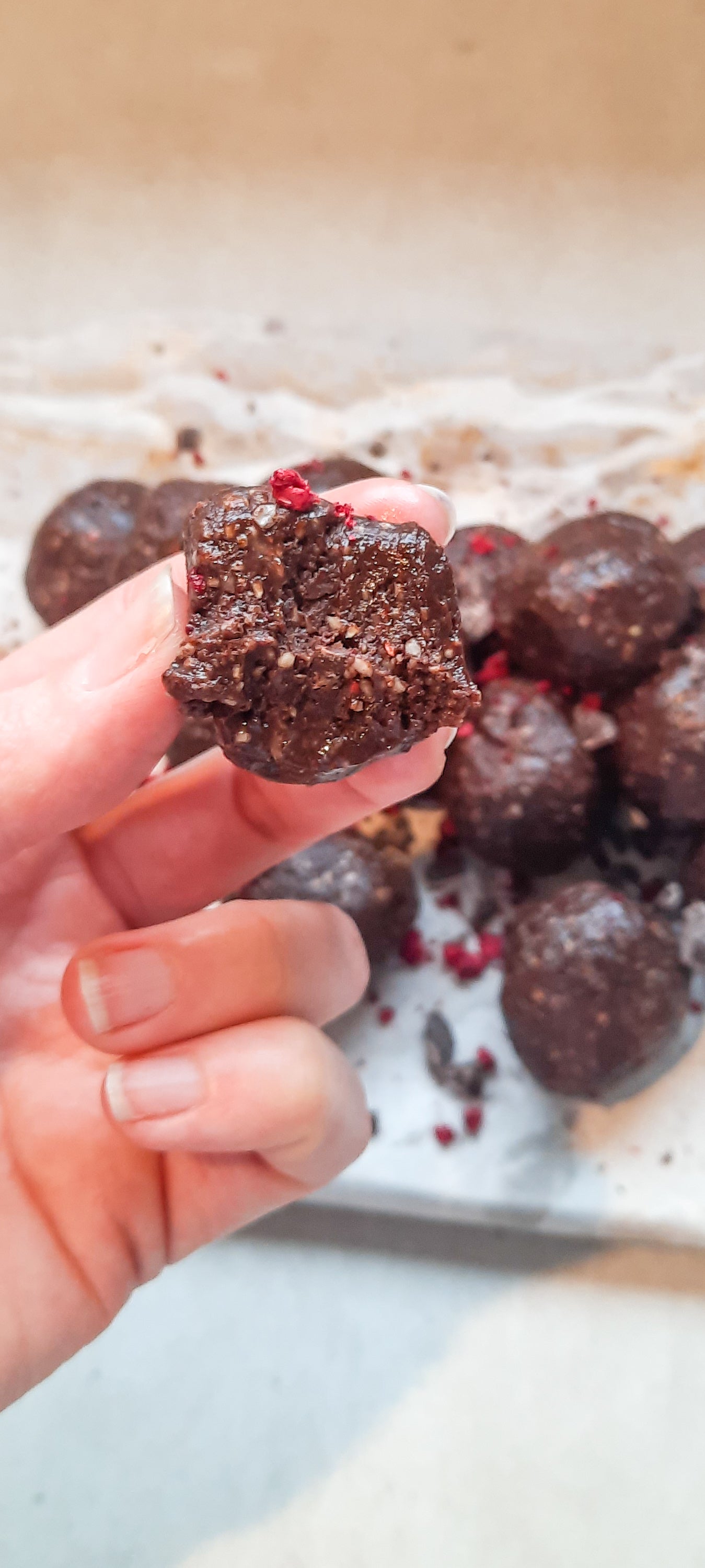 Fudgey Chocolate & Raspberry Fudge Bites