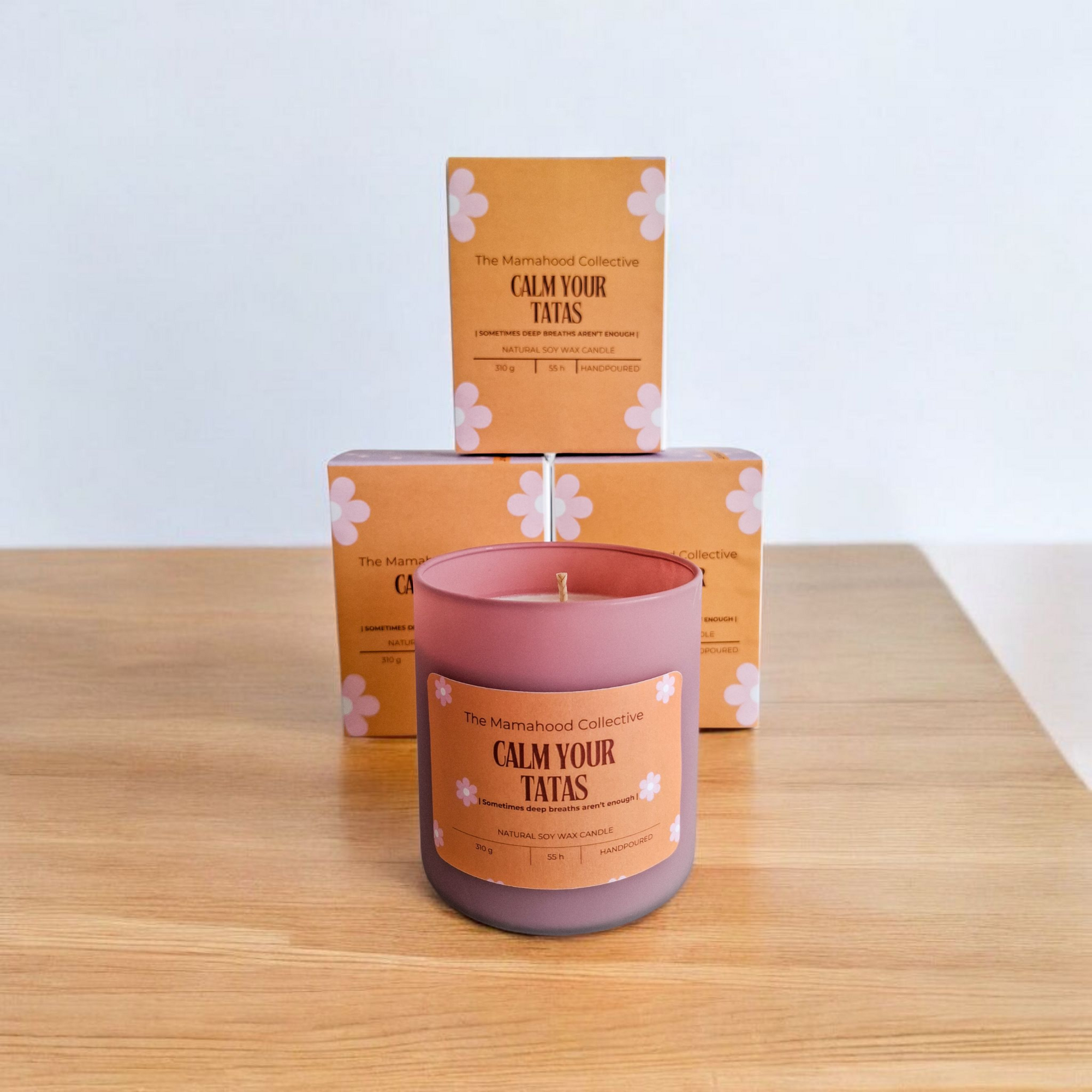 Calm Ya Tatas - 310ml Boxed Soy Candle