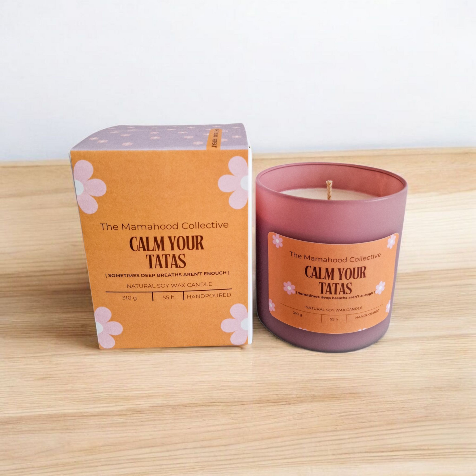 Calm Ya Tatas - 310ml Boxed Soy Candle