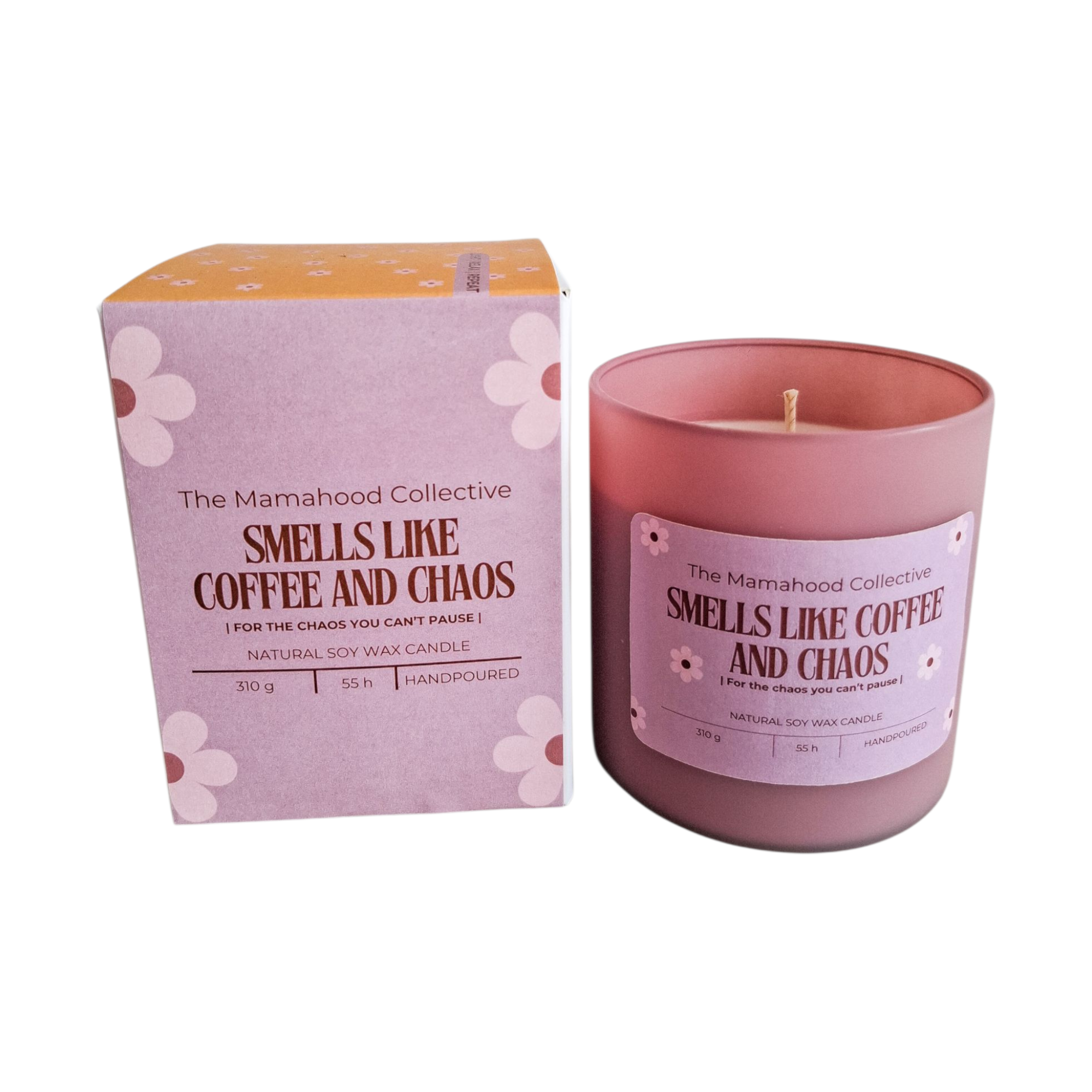 Smells Like Coffee & Chaos - 310ml Boxed Soy Candle